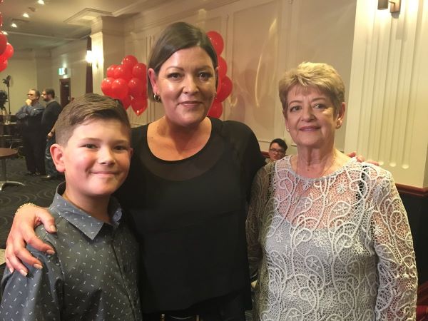 Daniel Andrews Mother, Sister and Nephew
