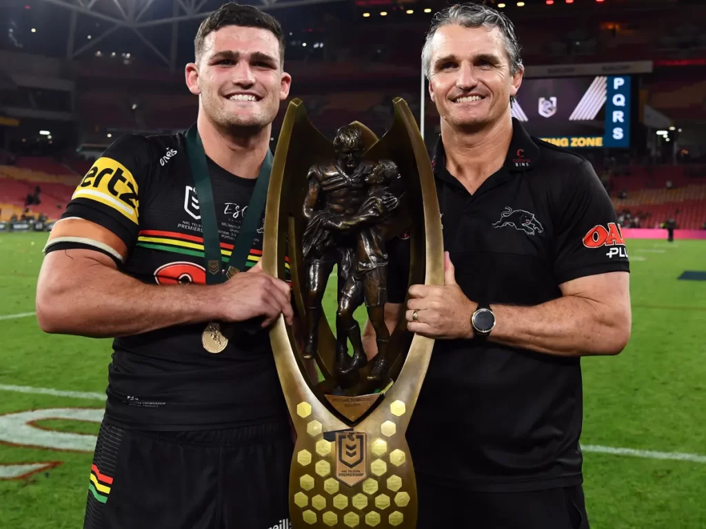 nathan cleary with father