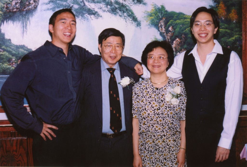 Andrew Yang Family