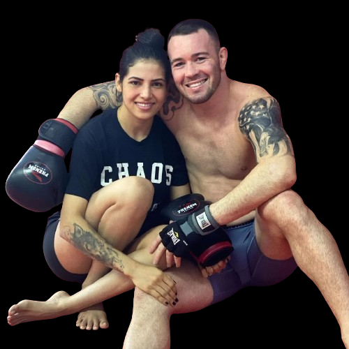 Colby_Covington with Girlfriend