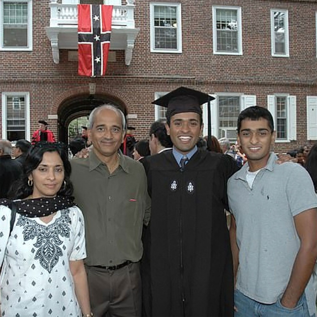 Vivek Ramaswamy Parents and Brother