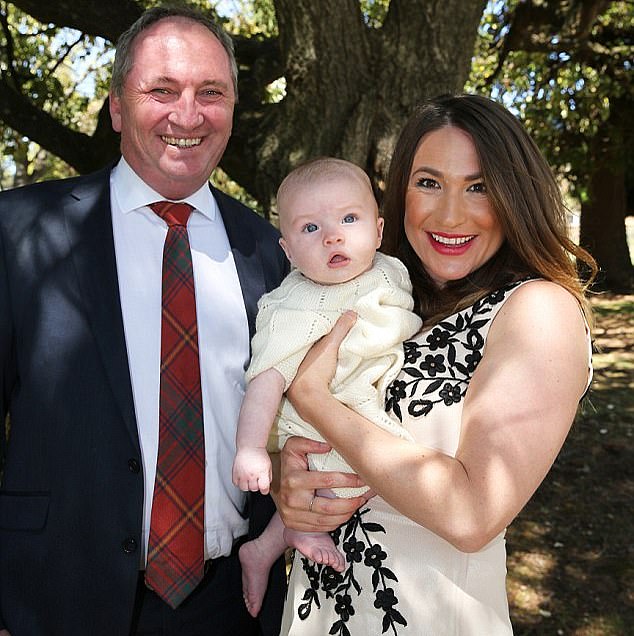 Barnaby Joyce with Currents Partner and Kids