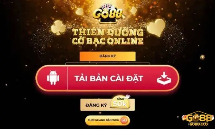 Hướng dẫn tải app Go88 về máy tính