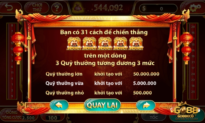 Lợi ích khi tham gia thần tài Go88